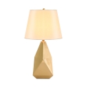 Metal Conical Body Study Light 1 Light Creative Desk Light in Brass for Living Room