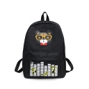 Cute Cartoon Bear Printed School Bag Backpack for Juniors 28*12*39 CM