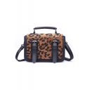 Hot Fashion Leopard Zebra Pattern Belt Buckle Shoulder Bag Satchel Handbag 20*6*13 CM