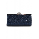 Luxury Rhinestone Buckle Glitter Evening Clutch Bag 23*12*4 CM