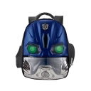 Popular Fashion Robot Pattern School Bag Backpack for Students 27*12*37 CM