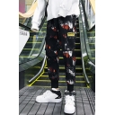 Men's Street Style Trendy Camouflage Printed Flap Pocket Casual Cargo Pants