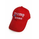 Hot Popular Trump 2020 Letter Embroidery Unisex Election Baseball Cap Hat