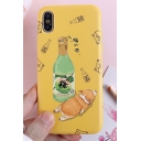 Funny Cute Cartoon Dog Printed Yellow Mobile Phone Case for iPhone