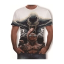 Summer New Arrival Mens Short Sleeve Round Neck Figure Printed Cool Classic Tee