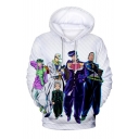 New Fashion Comic Character 3D Printed Long Sleeve Unisex Loose Pullover Hoodie