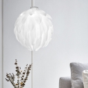 Feather-Like Pendant Lamp with Acrylic Shade Nordic Style 16