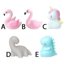 Lovely Mini Swan/Unicorn/Dinosaur Baby Kids Sleeping Night Light Battery-Operated 5 Styles for Option