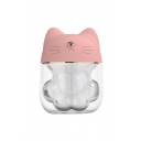 150ML Cute Cat Print USB Charging Mini Automatic Humidifier Diffuser with Night Light