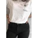Stylish Dandelion Letter SPREAD KINDNESS Print Long Sleeve Crewneck Pullover Sweatshirt
