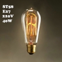ST58 220V  E27 40W Edison Bulb 1pc