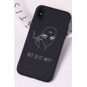 Cool Black Letter BUT IS IT ART Comic Wave Shoes Printed Dull Polish iPhone 11 Case