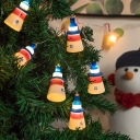 9.8ft Blue Lighthouse Fairy String Light Nordic 20 Heads Plastic LED Christmas Lights for Decoration