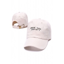 Fashionable Girls Letter How You Doin Embroidered Cap