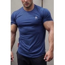 Sexy Gym Boys Short Sleeve Crew Neck Printed Slim Fitted T Shirt