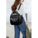 Hot Fashion Solid Color Multi-function Backpack Shoulder Bag 20*15*30 CM