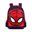 Hot Fashion Red Spider Web Printed Waterproof Backpack School Bag for Juniors 32*18*43 CM