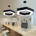 Honeycomb Office Commercial Pendant Lighting Acrylic 16