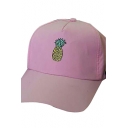 Summer Collection Pineapple Printed Baseball Hat