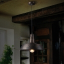 Barn Kitchen Ceiling Pendant Light Farmhouse Iron 1 Bulb Rust Small/Medium/Large Suspension Lamp