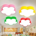 Flower Ceiling Mount Light Fixture Cartoon Acrylic Corridor LED Flush Mount Lighting