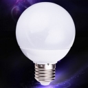 E27 220V 5W 6000K Chrome LED Globe Bulb