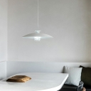 Aluminum Alloy UFO Shape Hanging Lamp 1 Light Corridor Aisle Lighting Fixture with 71