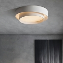 Contemporary Modern Ceiling Light 3 Inchs Height LED Light Round Acrylic Shade Ceiling Light Fixture for Living Room