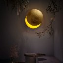 Metal Decoration Wall Lamp Postmodern Double Circle LED Sconce Lighting with Ambient Light for Bedroom