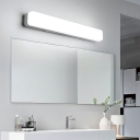 White Bathroom Vanity Lighting Rectangle LED Vanity Sconce Light for Mirror Cabinet in Warm Light
