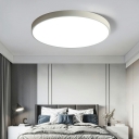 Acrylic Circular LED Flush Mount Modern in 3 Colors Light Flushmount Ceiling Light for Bedroom