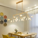 Nordic Style 27-Light Chandelier Bright Home Decorative LED Firefly Pendant Lights