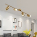 Modern Style Metal Track Pendant Lighting Surface Mounted Home and Commercial Semi Mount Lighting