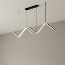 Modern Style Hanging Lights Minimalist Chandelier for Living Room Dinning Room Bar