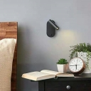 Modern Bedroom Bedside LED Reading Wall Lamp Aluminum Embedded Installation Lamp in Natural Light