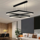 Contemporary Multi-layer Multi-layer Hanging Lights Chandelier for Living Room Dining Room Restaurant