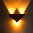Modern Triangle Wall Lighting Metal Sconces 6.5