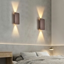 Nordic Contemporary Creative Indoor Wall Light Metal Up and Down Lighting Sconces for Balcony TV Wall