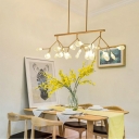 Nordic Style Island Light Firefly Shade LED Suspension Light 27 Head Branching Hanging Lamp