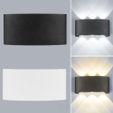 Nordic Contemporary Creative Wall Light Up & Down Metal Lighting Sconces for Balcony TV Wall