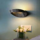 Uniquely Shaped Arcylic Flush Mount Wall Light Postmodern Warm Light Wall Sconce Lighting for Living Room