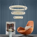 Modern Style Hanging Lights Multi-layer Chandelier for Living Room Dinning Room