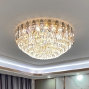Dome Shape Flush Crystal Ceiling Light 20