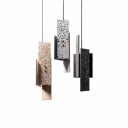 Nordic Style Cement Pendant Light Minimalisma Creative LED Hanging Light for Bedside
