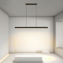 Linear Shade Island Light Fixture Modernist 1.5