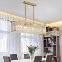 Ultra-Modern Style Island Light Crystal Chandelier for Living Room Children's Room