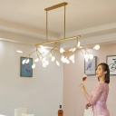 Ultra-Modern Island Lighting Firefly Shape Island Lighting Ideas for Bar Dining Room