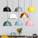 Industrial Style Barn Shade Pendant Light Metal 1 Light Hanging Lamp for Restaurant