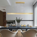 Minimalism Island Ceiling Light White Light Pendant Light Fixtures for Dining Room Meeting Room
