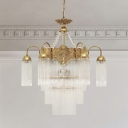 Postmodern Hanging Light Kit Crystal Chandelier for Dinning Room